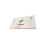 WALL PLATE 1 PUERTO