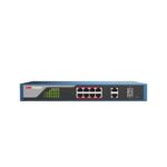 SWITCH ADMINISTRABLE 8 PUERTOS POE 2 PUERTOS 1000M