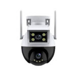 CAMARA DE VIGILANCIA PTZ CON DOBLE LENTE PARA EXTERIORES IPC-ZAS06